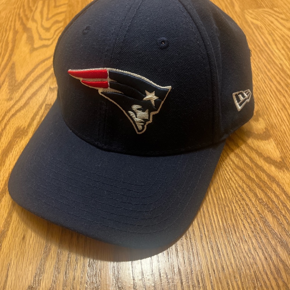 New Era Navy Blue Patriots Cap